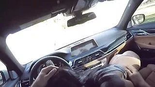 POVD Gina Valentina fingers her ass when fucked in pov