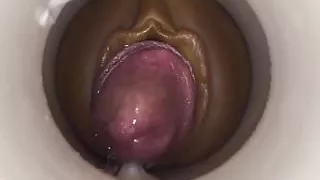 Orgasm by cum cam man