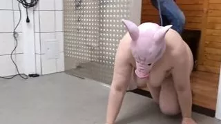 Pig Play - Sow in Slaugther House - Mistress Kristin Butcher