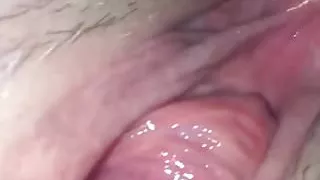 Wife's big clit and monster pussy