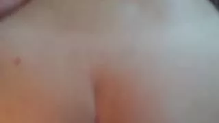 Juicy doggy style quickie