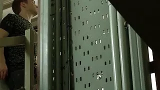 Hot stud gets his ass rimmed and drilled