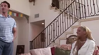 Euro milf facialized in front of husband