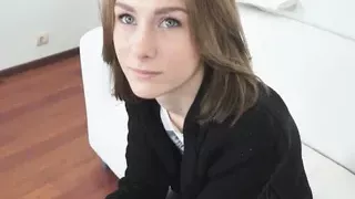 Petite casting amateur banged on camera