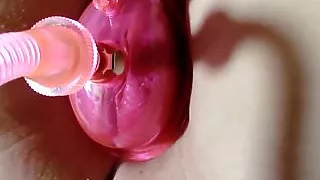 Pussy pumped and creampied