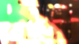 Body painting beautiful tits