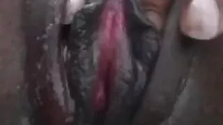 big black wet clit