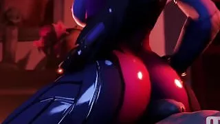 Overwatch - Widowmaker Big Ass Twerking and Fucking (Anal)