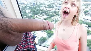 Petite Teen Lizzie Bell Hungry For Cock