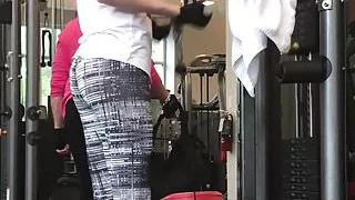 Hot ass in the gym