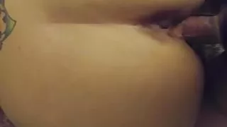 Short video of doggy style fucking with my husbands friend.