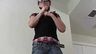 I want to see you jerk off after class JOI