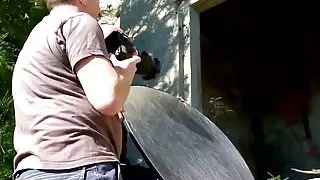 MyFirstPublic - Busty pornstar fucked in public