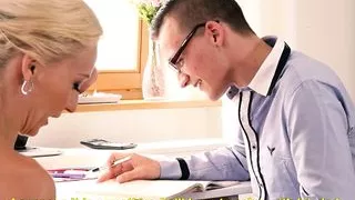 KINKY INLAWS - Sexy Czech MILF Lola B. fucks young stepson