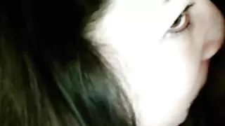 Brunette sucks on BBC