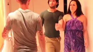 Straight guy tastes a stiff juicy prick