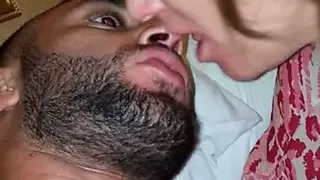 homemade 2 milf sluts licking ass spit kissing latino hunk