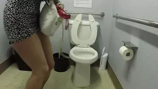 Couples caught having sex on bathroom cam