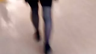 My wife's pretty legs...