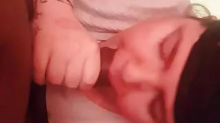 Sucking my dick good