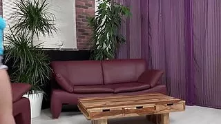 Brutal didlo insertion follows fun pee play