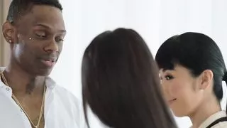 BLACKED - Japanese Journalist vs The BIGGEST BBC IN THE WORLD