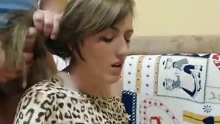 Silky Hairjob and Cum in Hair, Short Hair, Hair
