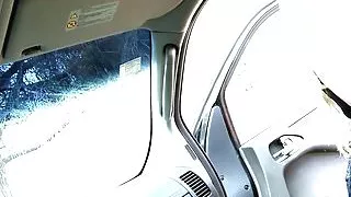 MyFirstPublic - Busty fat Milf eat big cock with her pussy