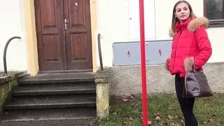 Takevan - Russian whore get in van to fuck & dont want leave