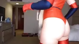 Street Fighter Cammy Cosplay Twerk