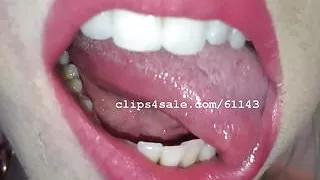 Mouth Fetish - Trice Mouth Video 1