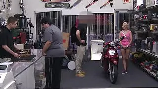 Sadie Leigh wants to sell a rented scooter - XXX Pawn