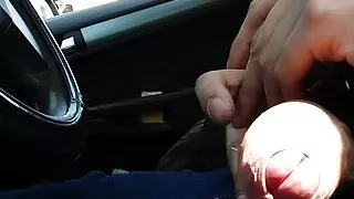 Masturbating in car girl watch