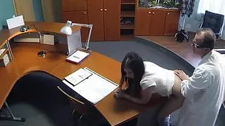 Amateur euro patient fucked from behind