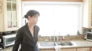 RealAsianExposed - Dana Vespoli gets double dipped and swall