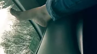 Taking her toes home