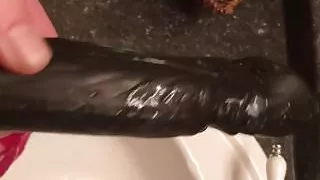 After her new toy was used