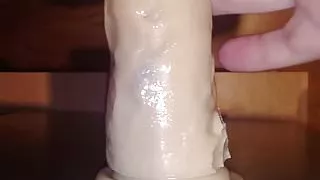 Dildo masturbation