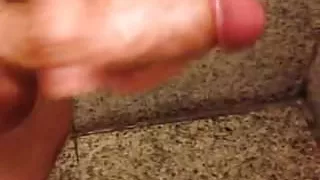 Cumming in the shower