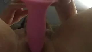 Becka fucking her cunny