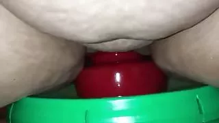 Riding my red plug deep