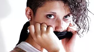 Brunette Gwen H Toying Her Pussy