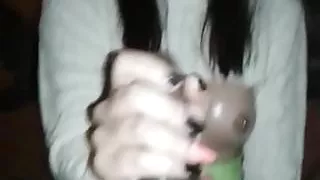 Morning masked suck wife