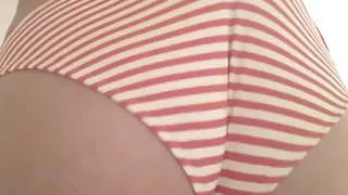Striped Panty Wedgie