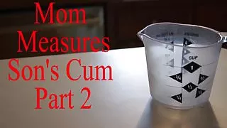 Mom Measures Step Sons Cum Part 2