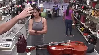 Sexy Brazilian Tries to Pawn a Cello - XXX Pawn