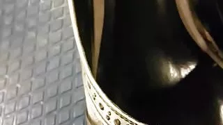 Finally got the chance to full the shoe of my colleque