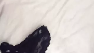 Cumming on my brothers girlfriends panties
