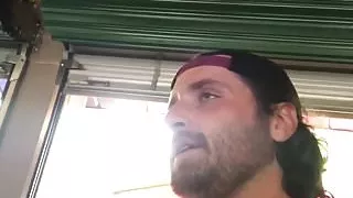 she strokes and sucks me at a bar on patio