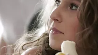 Classy beauty pounded after sucking cock